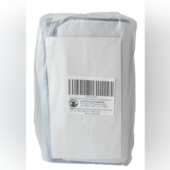 ENDAYCON Crossbody Handbag Blue & Gold - Picture 8 of 8